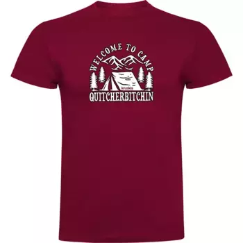 Футболка с коротким рукавом Kruskis Quitcherbitchin, красный