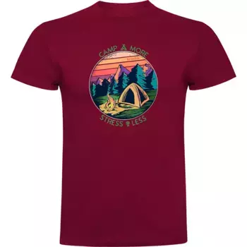 Футболка с коротким рукавом Kruskis Stress Less, красный