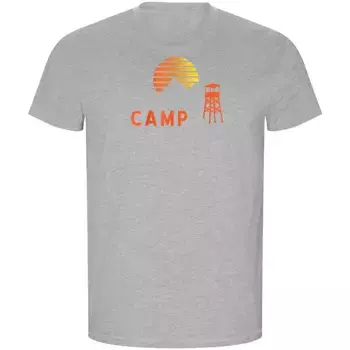Футболка с коротким рукавом Kruskis Sunset Camp ECO, серый