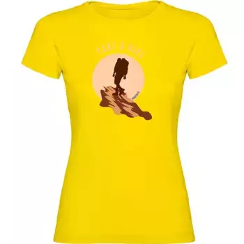 Футболка с коротким рукавом Kruskis Take A Hike, желтый