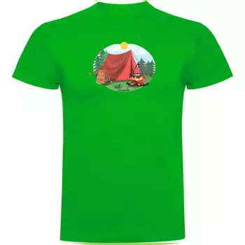 Футболка с коротким рукавом Kruskis Tent, зеленый