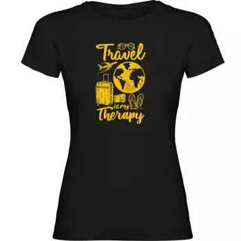 Футболка с коротким рукавом Kruskis Therapy, черный