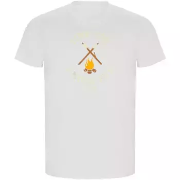 Футболка с коротким рукавом Kruskis Time For More Fun ECO, белый