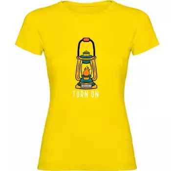 Футболка с коротким рукавом Kruskis Turn On, желтый