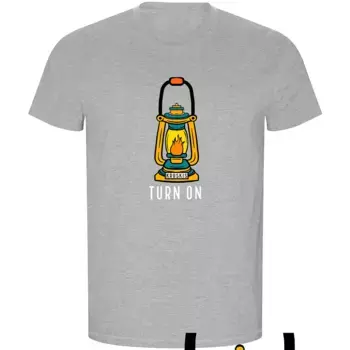 Футболка с коротким рукавом Kruskis Turn On ECO, серый