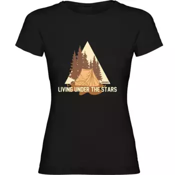 Футболка с коротким рукавом Kruskis Under The Stars, черный