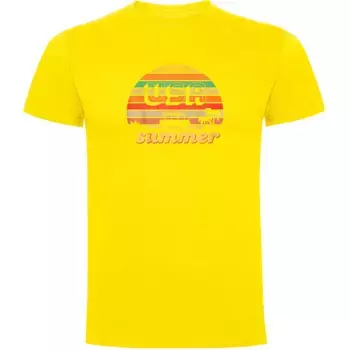 Футболка с коротким рукавом Kruskis Usa Summer, желтый