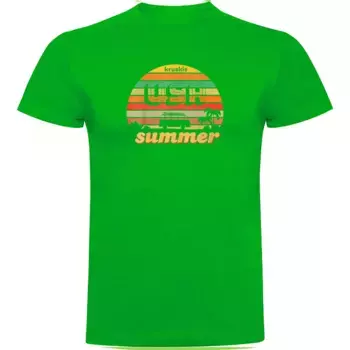 Футболка с коротким рукавом Kruskis Usa Summer, зеленый