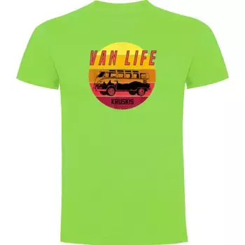 Футболка с коротким рукавом Kruskis Van Life Sunset, зеленый
