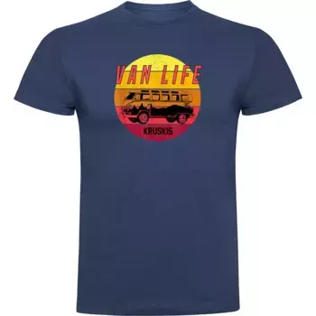 Футболка с коротким рукавом Kruskis Van Life Sunset, синий