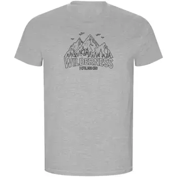 Футболка с коротким рукавом Kruskis Wilderness ECO, серый