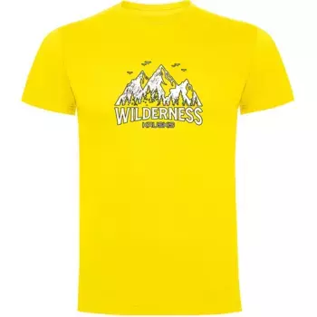 Футболка с коротким рукавом Kruskis Wilderness, желтый