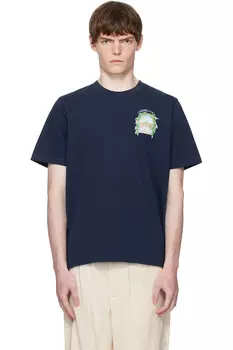 Футболка с коротким рукавом L'Arche Casablanca, синий