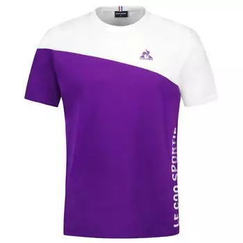 Футболка с коротким рукавом Le Coq Sportif Bat N°2, фиолетовый