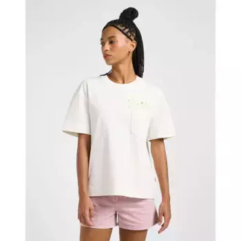 Футболка с коротким рукавом Lee Embroidery Pocket, белый
