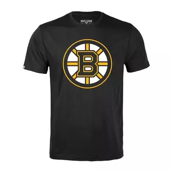 Футболка с коротким рукавом Levelwear Boston Bruins, черный