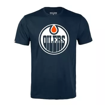 Футболка с коротким рукавом Levelwear Edmonton Oilers, нави