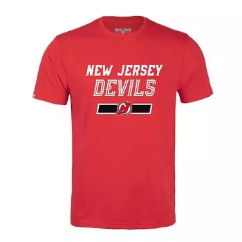 Футболка с коротким рукавом Levelwear New Jersey Devils, красный