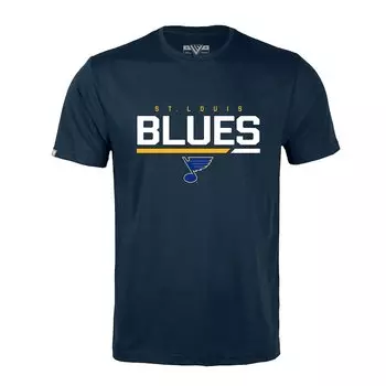 Футболка с коротким рукавом Levelwear St Louis Blues, нави