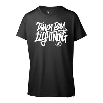 Футболка с коротким рукавом Levelwear Tampa Bay Lightning, черный