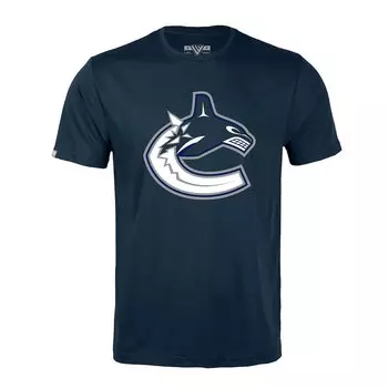 Футболка с коротким рукавом Levelwear Vancouver Canucks, нави