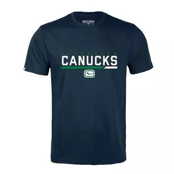 Футболка с коротким рукавом Levelwear Vancouver Canucks, нави