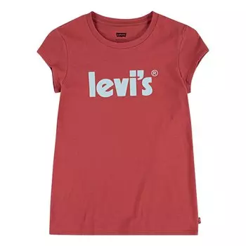 Футболка с коротким рукавом Levi's Basic, красный