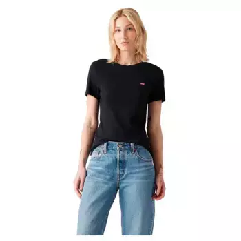 Футболка с коротким рукавом Levi's Essential Hm, черный