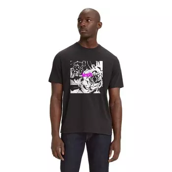 Футболка с коротким рукавом Levi's Relaxed Fit, черный