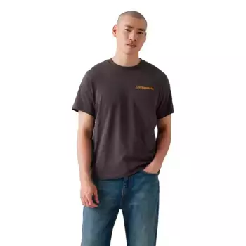 Футболка с коротким рукавом Levi's Relaxed Fit, коричневый