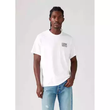 Футболка с коротким рукавом Levi's Relaxed Fit, белый