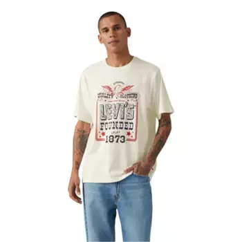 Футболка с коротким рукавом Levi's Relaxed Fit, бежевый