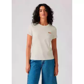 Футболка с коротким рукавом Levi's The Perfect, бежевый