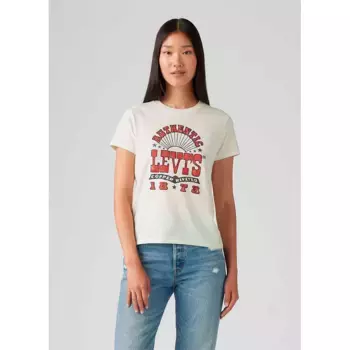 Футболка с коротким рукавом Levi's The Perfect, белый