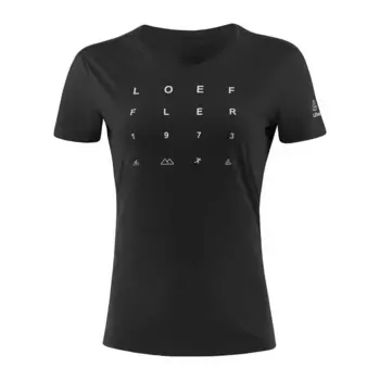 Футболка с коротким рукавом Loeffler Transtex Single, черный