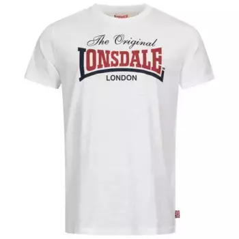 Футболка с коротким рукавом Lonsdale Aldingham, белый