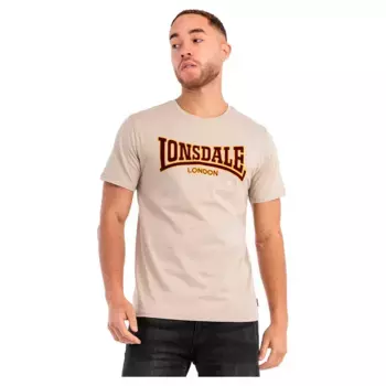 Футболка с коротким рукавом Lonsdale Classic, бежевый