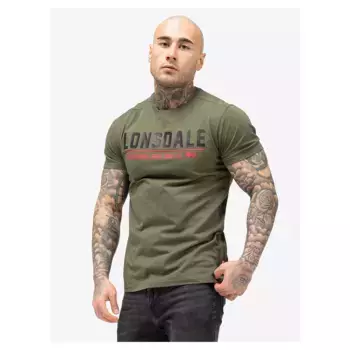 Футболка с коротким рукавом Lonsdale Crantock, зеленый
