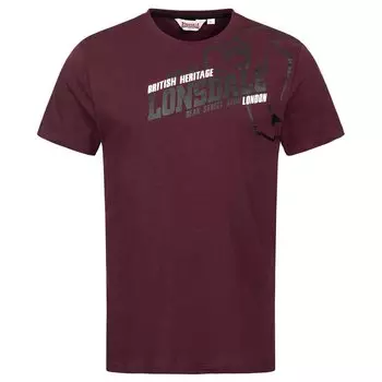 Футболка с коротким рукавом Lonsdale Walkley, красный