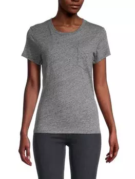 Футболка с коротким рукавом Madewell, серый