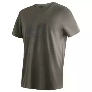 Футболка с коротким рукавом Maier Sports Dieter Print, зеленый