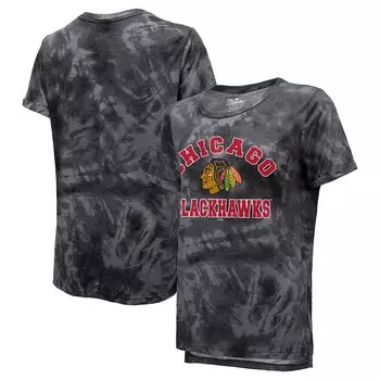 Футболка с коротким рукавом Majestic Threads Chicago Blackhawks, черный