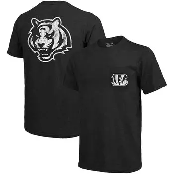 Футболка с коротким рукавом Majestic Threads Cincinnati Bengals, черный