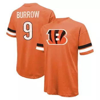 Футболка с коротким рукавом Majestic Threads Cincinnati Bengals, оранжевый