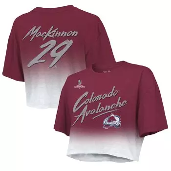 Футболка с коротким рукавом Majestic Threads Colorado Avalanche, бордовый