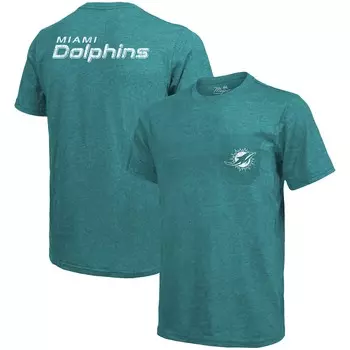 Футболка с коротким рукавом Majestic Threads Miami Dolphins, аква