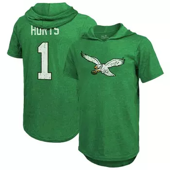 Футболка с коротким рукавом Majestic Threads Philadelphia Eagles, зеленый