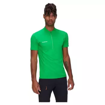 Футболка с коротким рукавом Mammut Aenergy FL half zip, зеленый