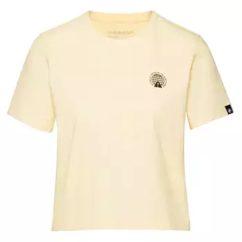 Футболка с коротким рукавом Mammut Massone Cropped Emblems, желтый
