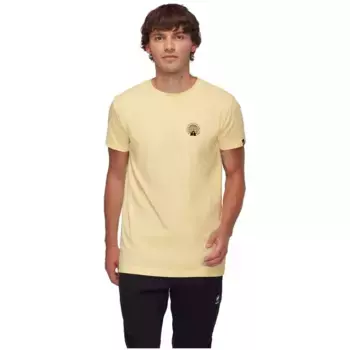 Футболка с коротким рукавом Mammut Massone Emblems, желтый